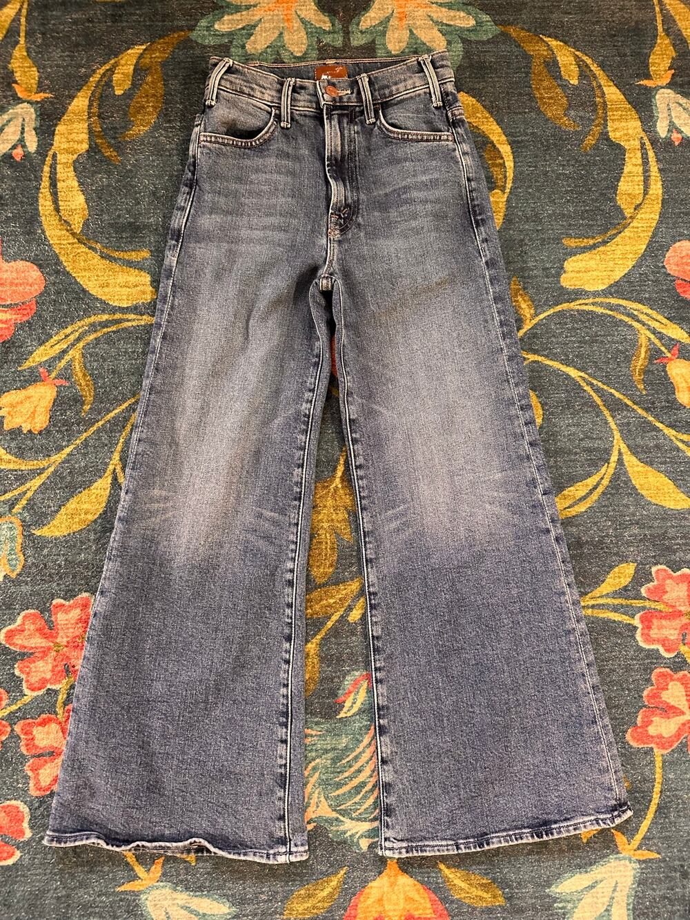 Mother The Hustler Roller Ankle Jeans Size 23